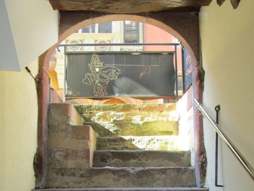 Hotel Au Nid De Cigognes Ostheim Buitenkant foto